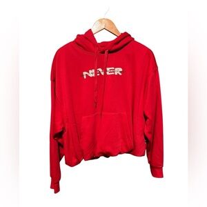 Izzue Never Behind me where troubles Melts Hoodie